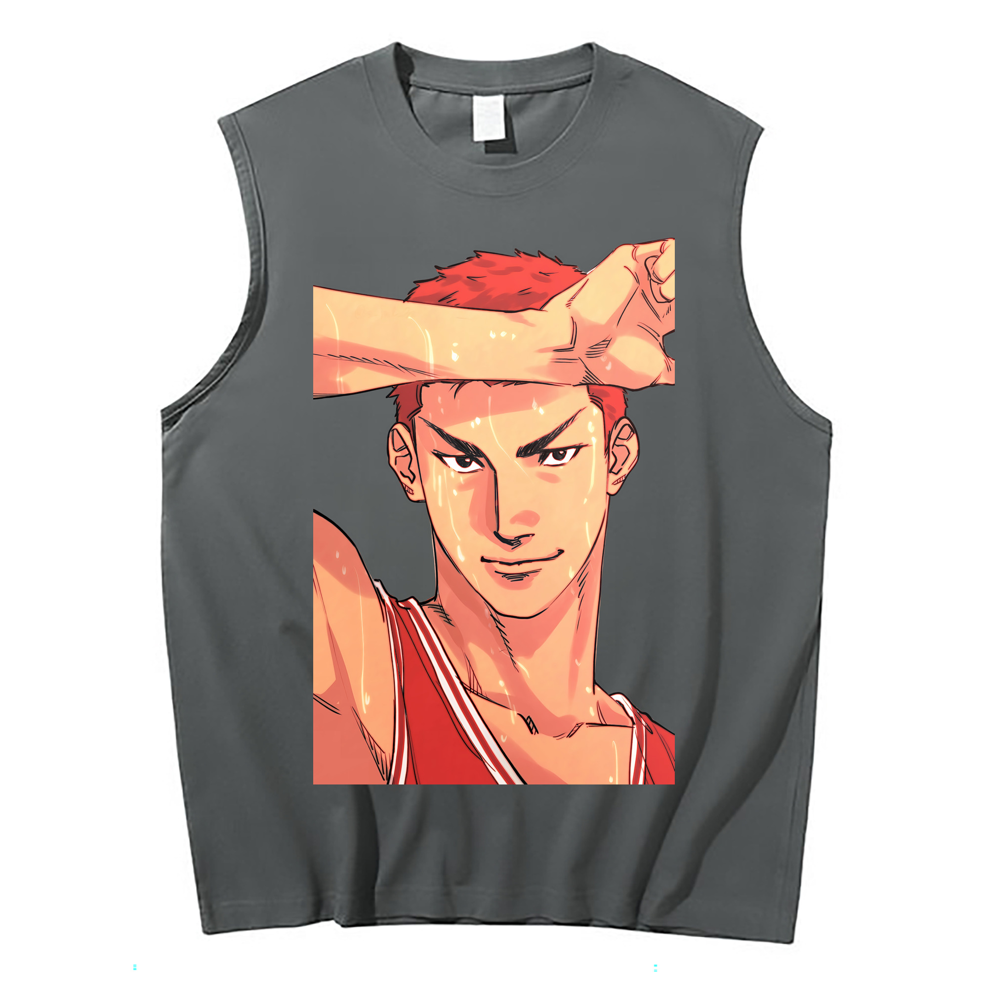 （画像用） SLAM DUNK／スラムダンク コットン100％タンクトップ（フロントプリント）
